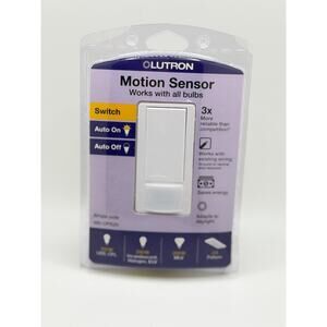 Lutron MS-OPS2H-WH: Maestro Occupancy Motion Sensor Switch Single Pole